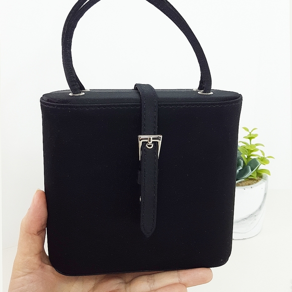 Urban Outfitter🖤Mini Black Evening Bag/Handbag - Picture 3 of 13